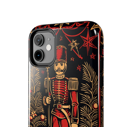 Guardian of Yuletides Past: Vintage Christmas Toy Soldier | Tough iPhone Case