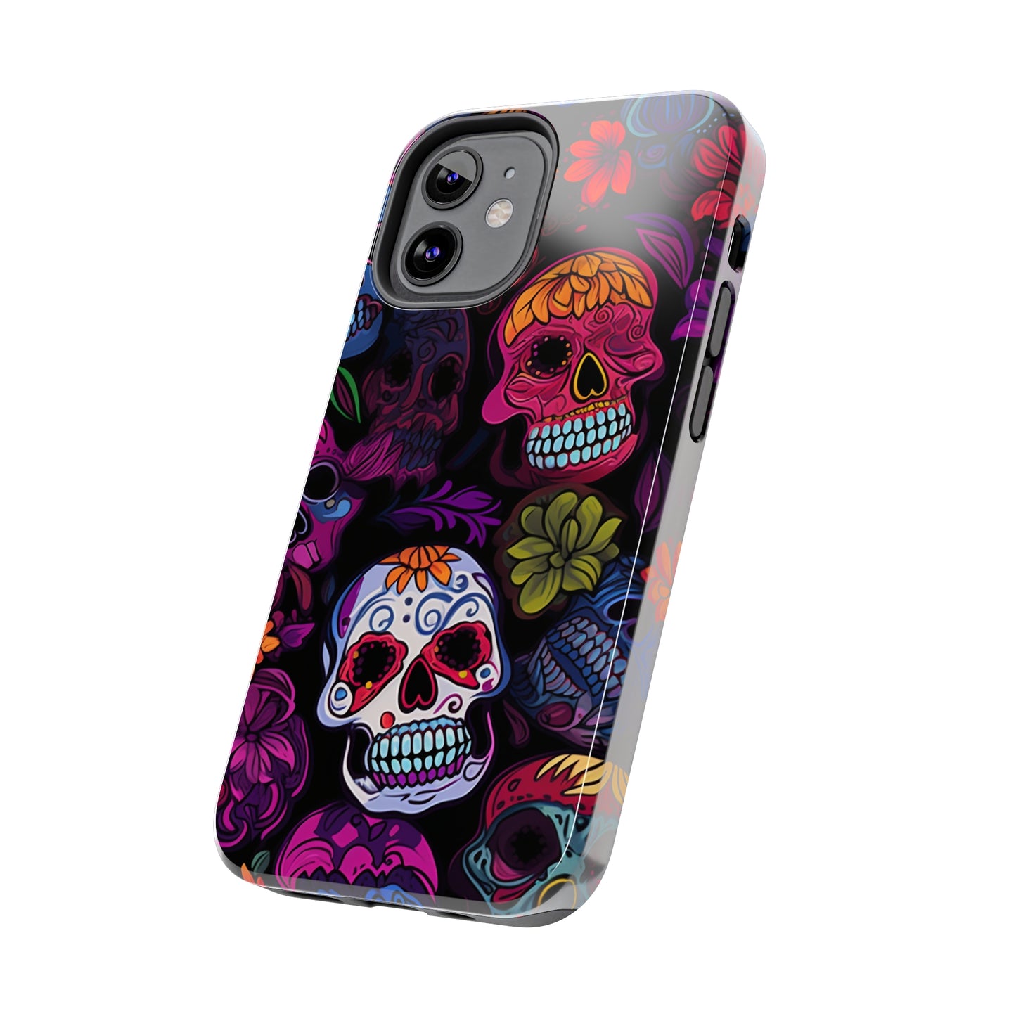 Sugar Skull iPhone Case | Day of the Dead Inspired Design for Halloween