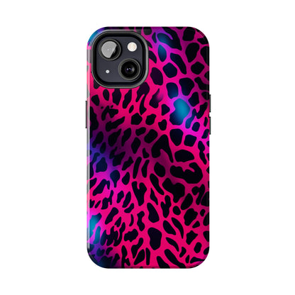 Wild Child: Trippy Leopard Spots Mystique | Dynamic iPhone Case