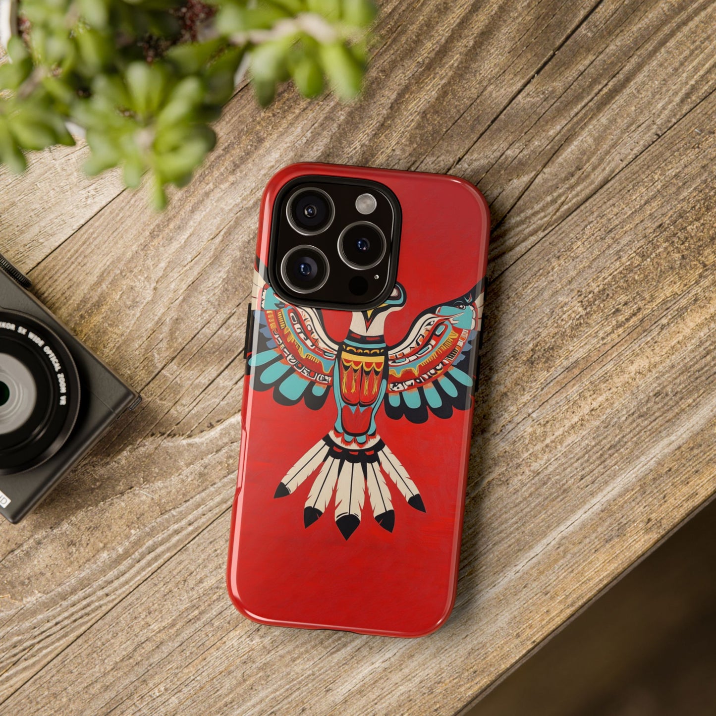 Native American Thunderbird Totem Phone Case