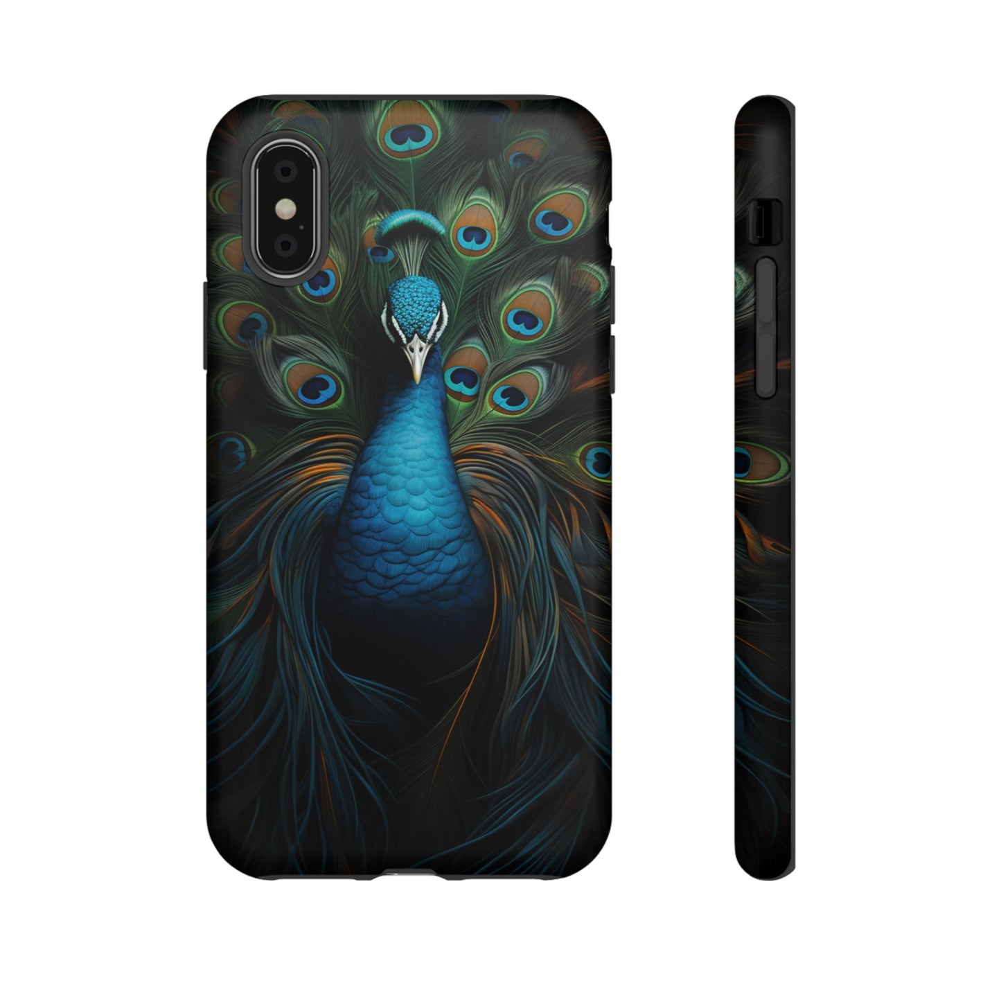 Peacock Feathers iPhone Case - A Timeless Symbol of Elegance for Google Pixel, iPhone, and Samsung Cases