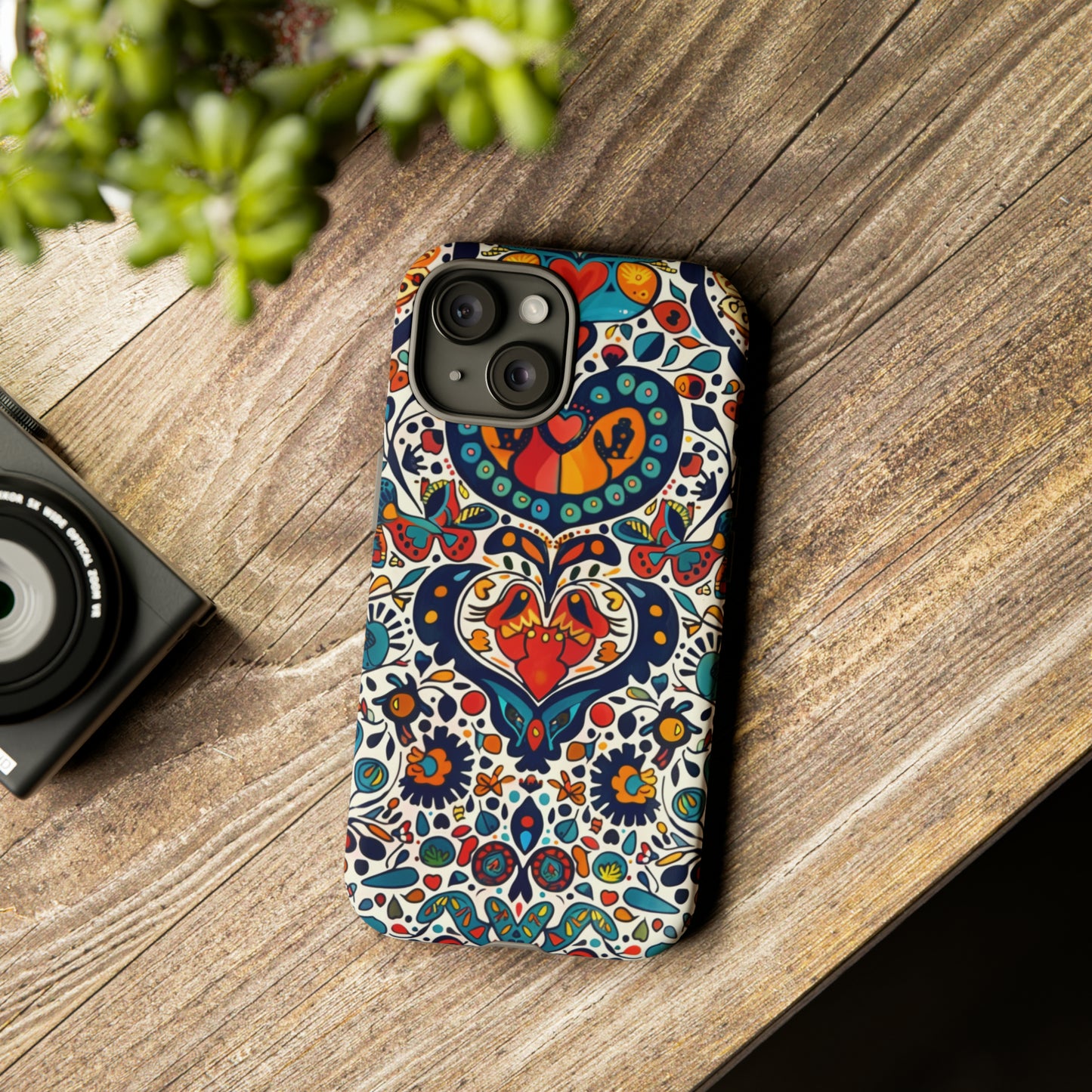 Mexican Style Mural Painting Phone Case