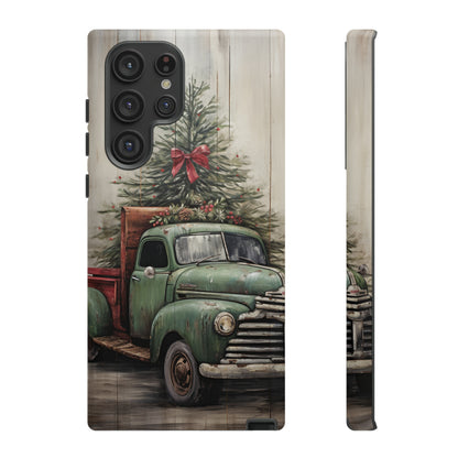 Christmas Pickup Truck Phone Case for iPhone