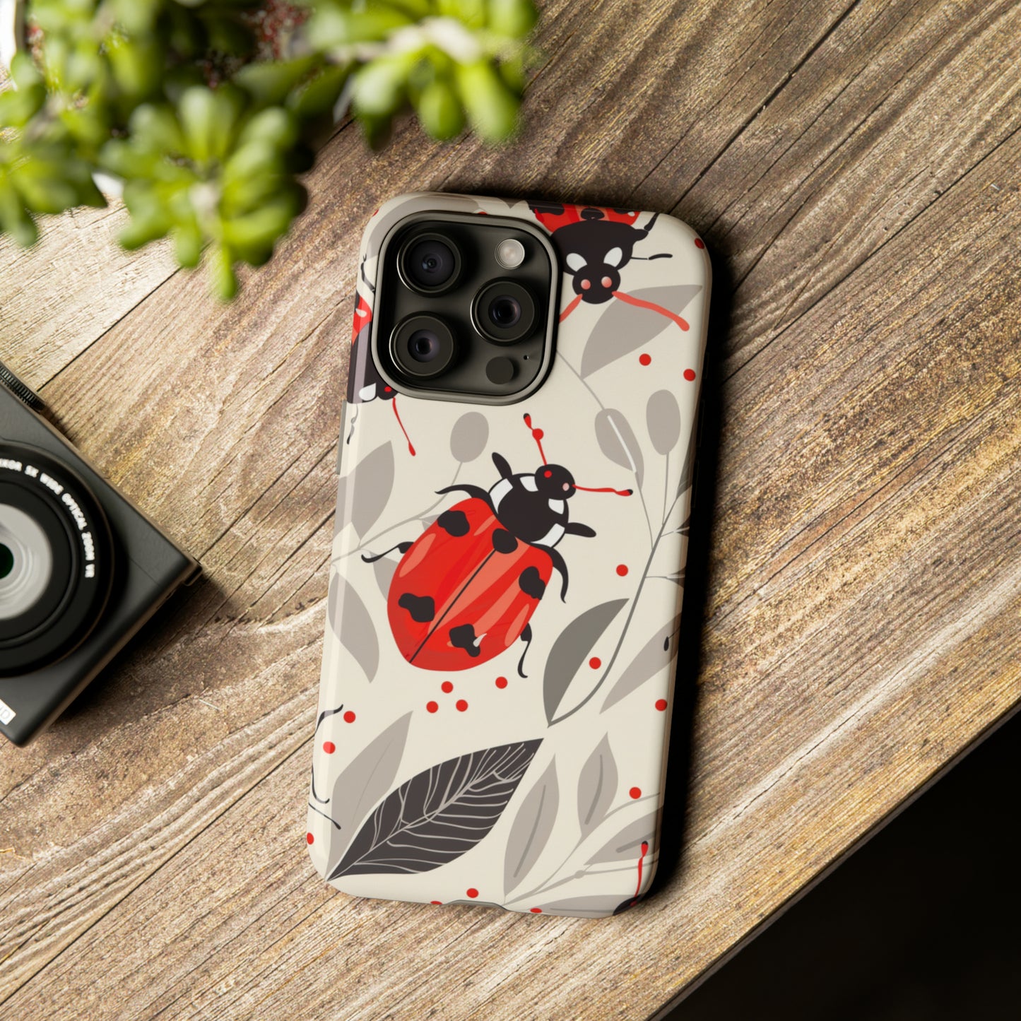 Lady Bug Vintage Vibe Phone Case