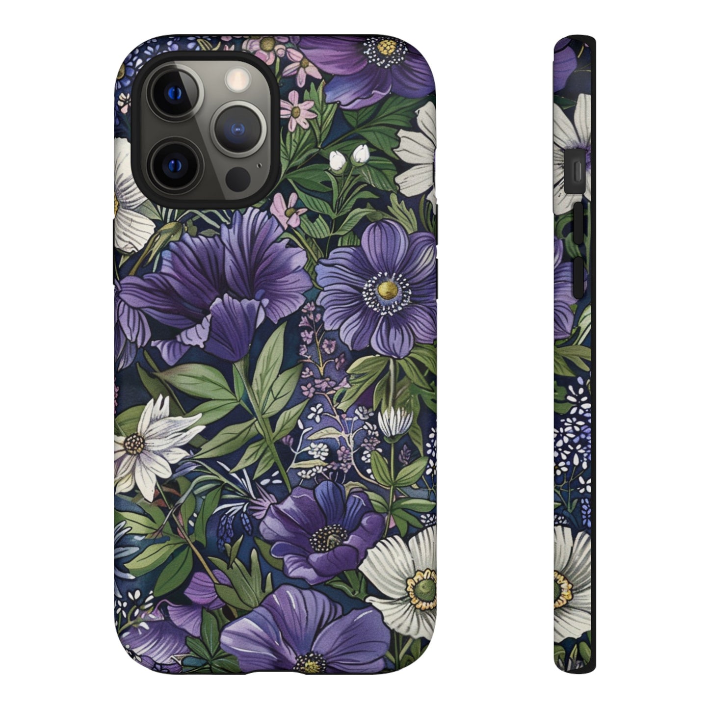 Floral Sage Purple Wildflower Phone Case