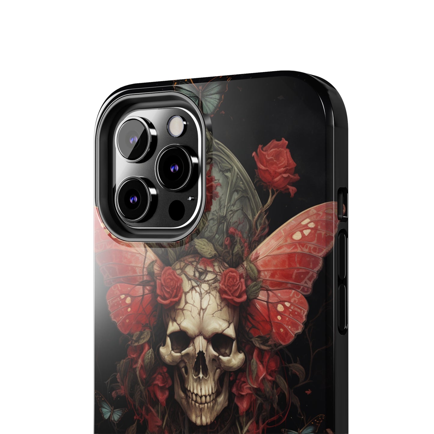 Deadhead Moth Gothic Dark Academia iPhone Case | Embrace Mysterious Elegance