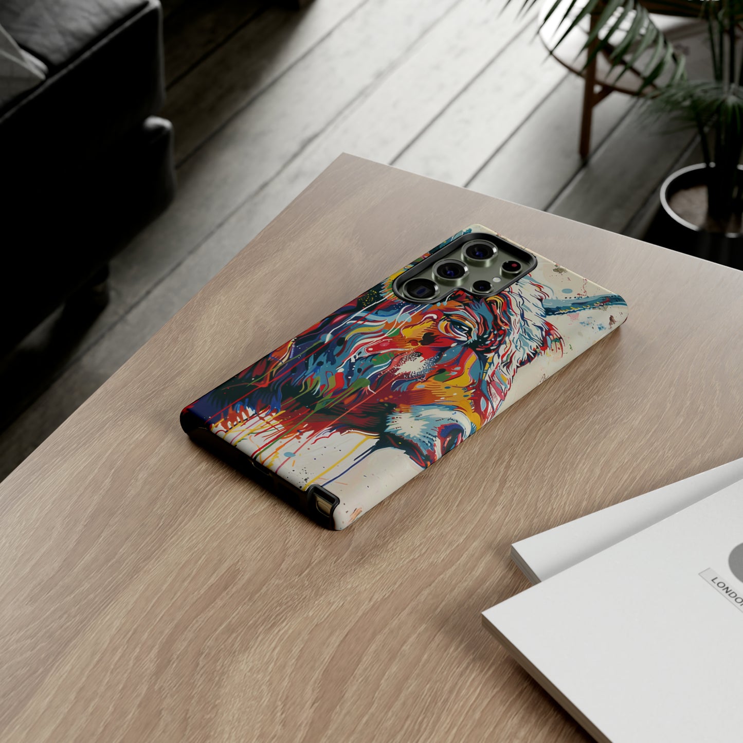 Whole Lotta Bull Abstract Phone Case