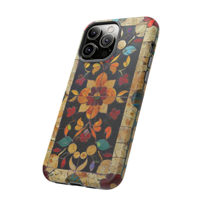 Azulejo Porcelain Vintage Tile Mediterranean Design Phone Case