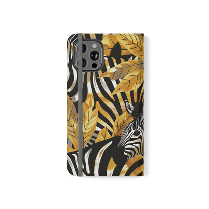 Zebra Stripes Flip Case