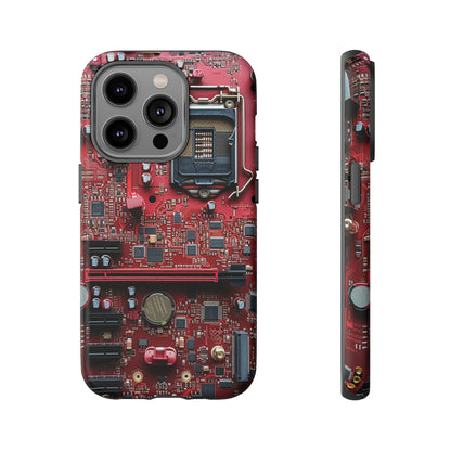 Open Circuit Naked Motherboard Technology Phone Case