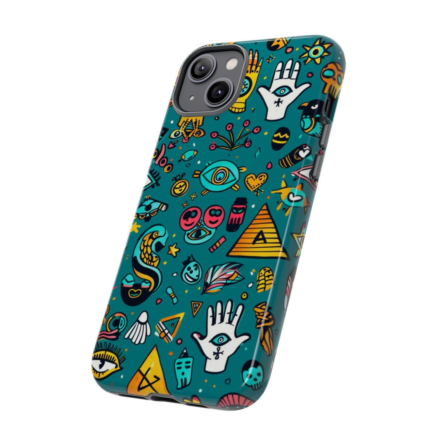 UFOs and Ancient Egypt Talisman Collage Phone Case