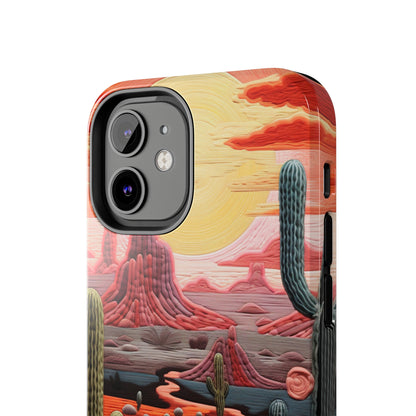 Cactus Desert Sunset Phone Case