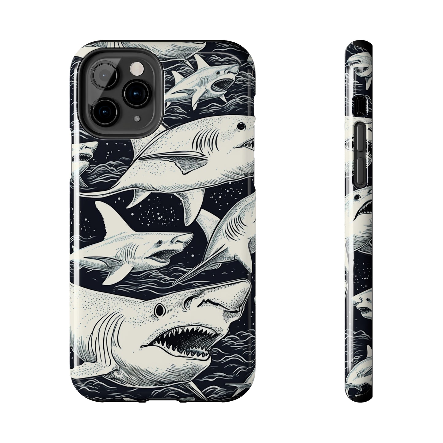 Shark Design | Swimming with the Sharks Aquatic Adventure iPhone 13 Case