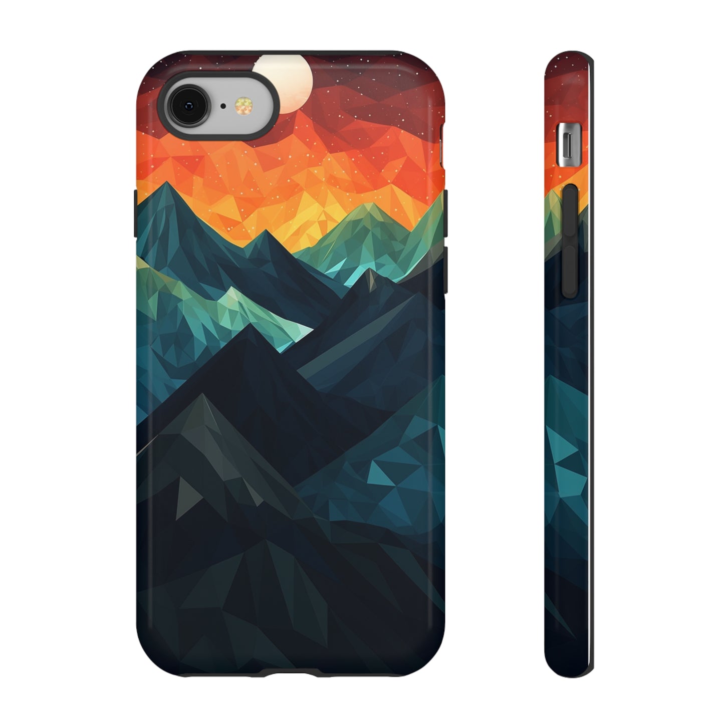 Mountain Abstract Tough Case | Embrace Nature's Beauty with a Durable Phone Case