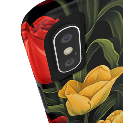 Tulip Floral Aesthetic iPhone Case | Embrace the Beauty of Nature in Full Bloom