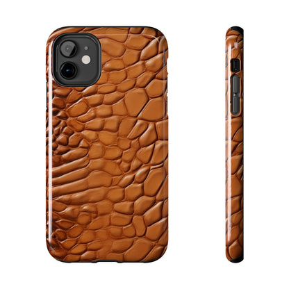 Faux Alligator Skin Textured look and style iPhone Case