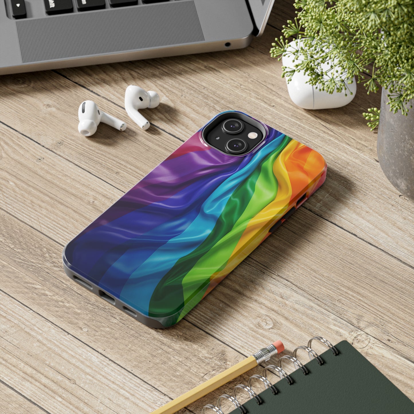 Gay Pride Rainbow Flag iPhone Case | Embrace Love, Equality, and LGBTQ+ Pride