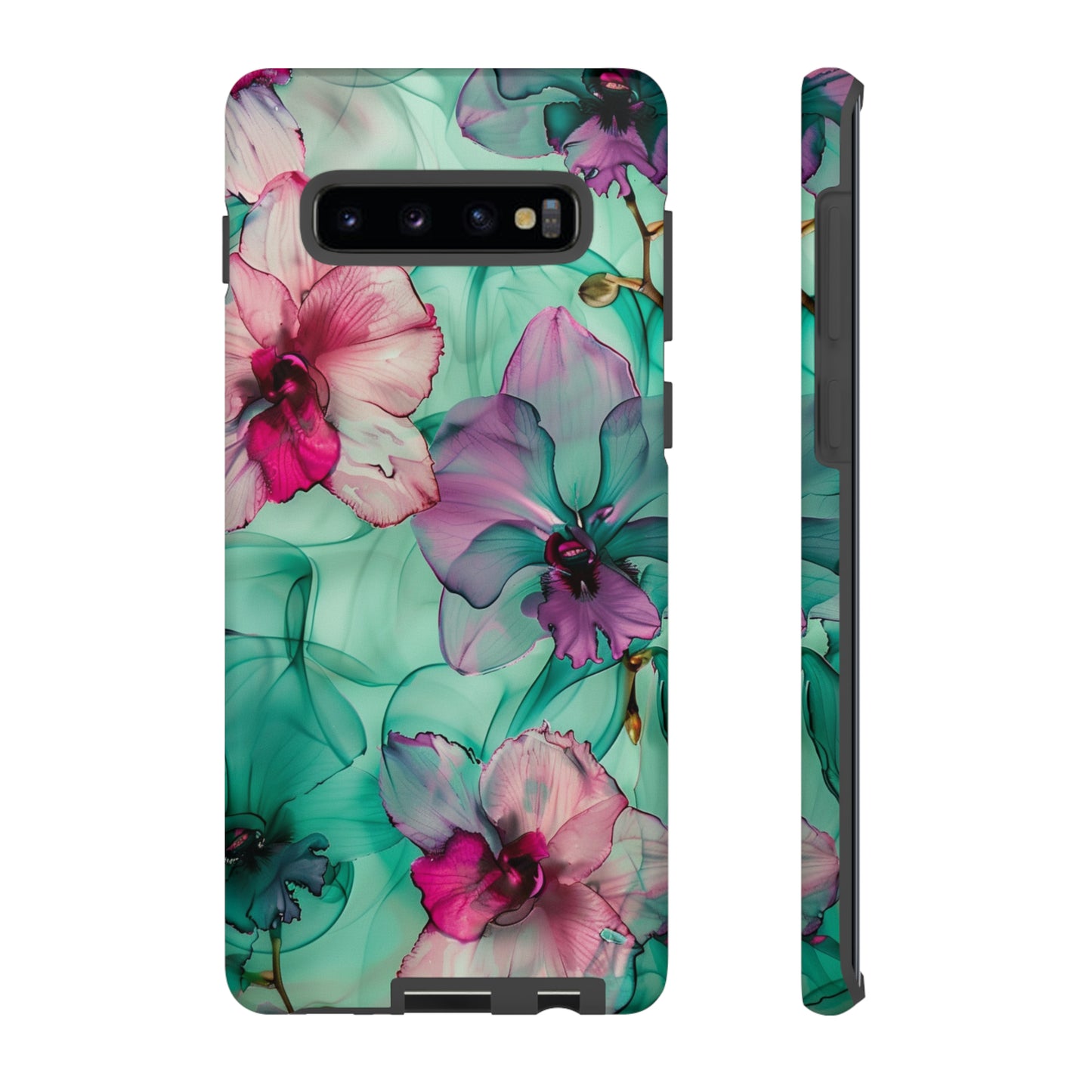 Watercolor Floral Orchids Phone Case