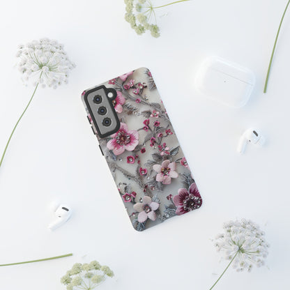 Coquette Aesthetic Floral Art iPhone 12 Case