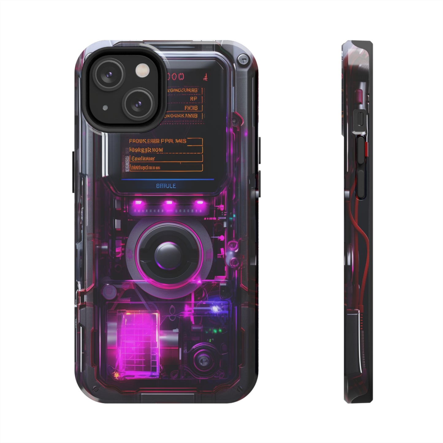 Cyberpunk Techno Gadget iPhone Case