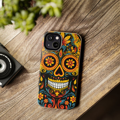 Sugar Skull iPhone Case | Dia de los Muertos Design for Apple iPhone