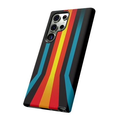 Retro Lines 1980s Flashback Phone Case