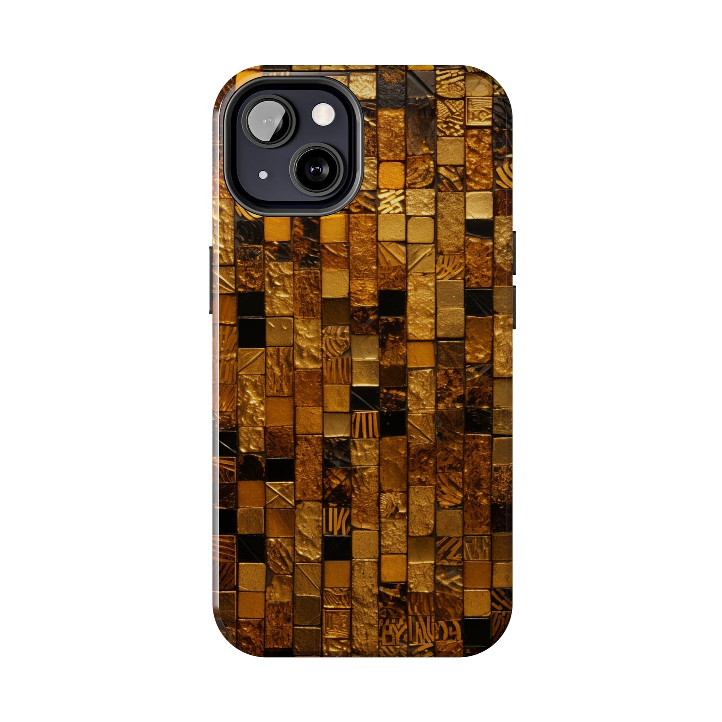 Golden Tile iPhone Case | Add Glamour and Elegance to Your Device