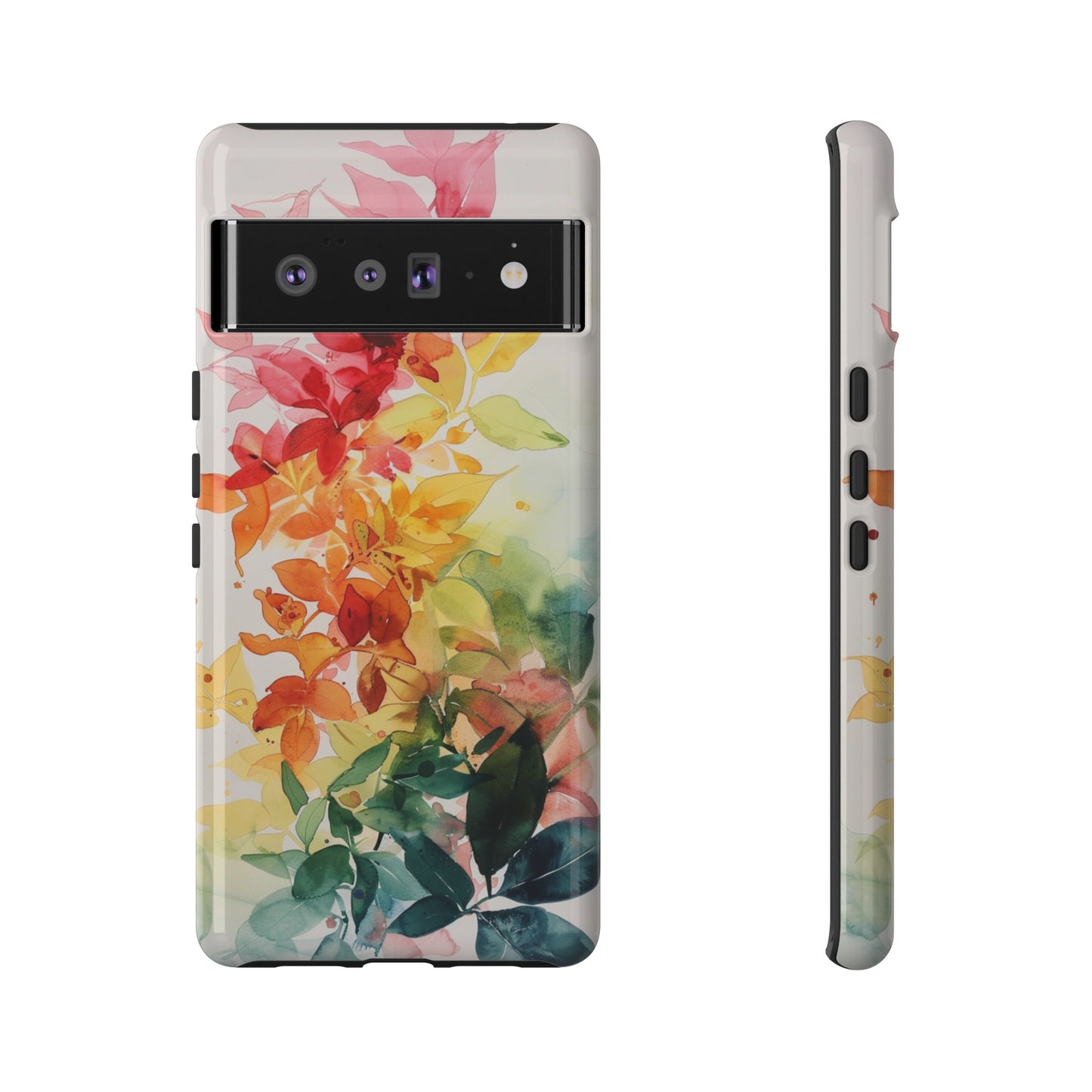 Floral Watercolor Painting iPhone 15 Case