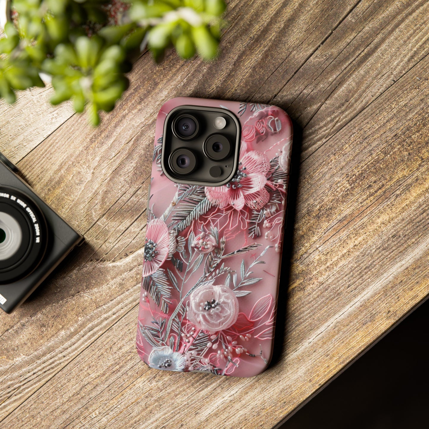 Coquette Aesthetic Floral Art Phone Case