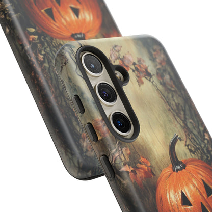 Vintage Style Halloween Jack-o'-Lantern Phone Cover