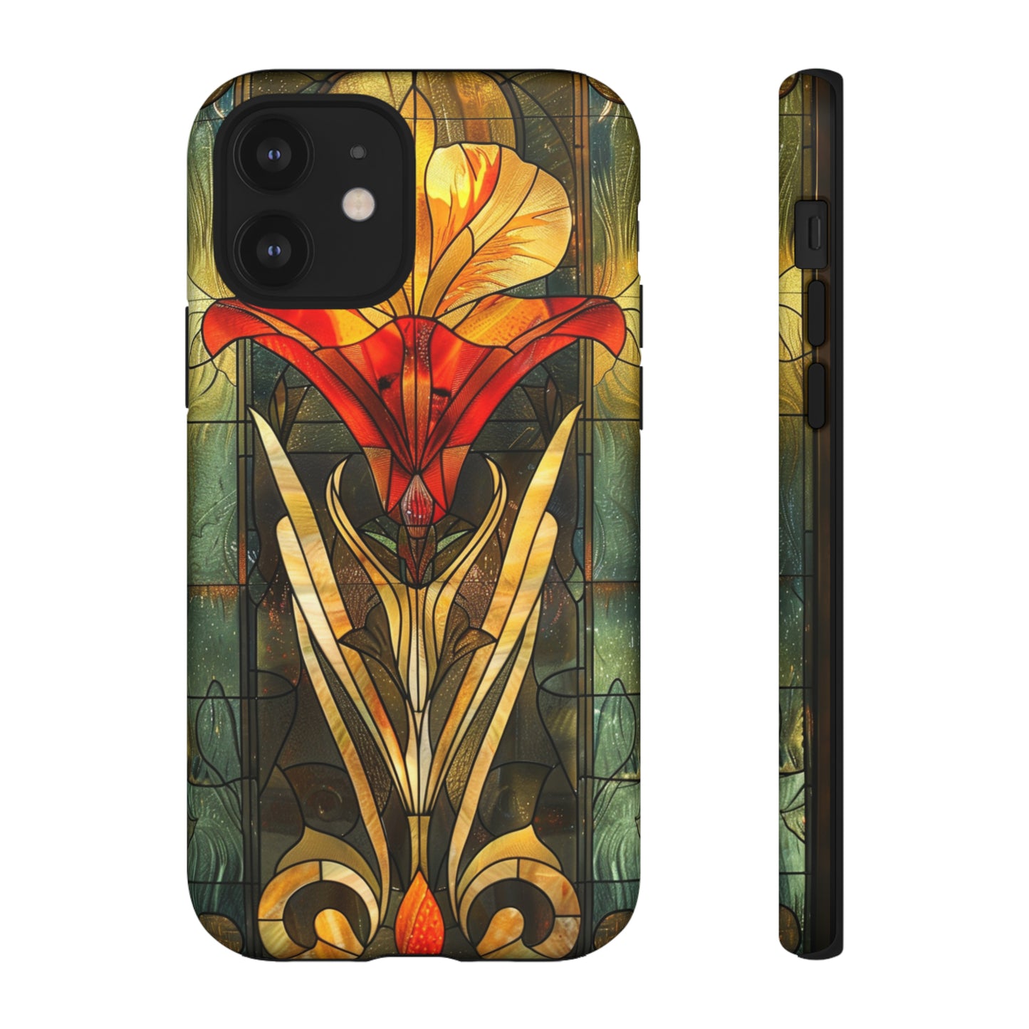 Art Deco Stained Glass floral Phone Case