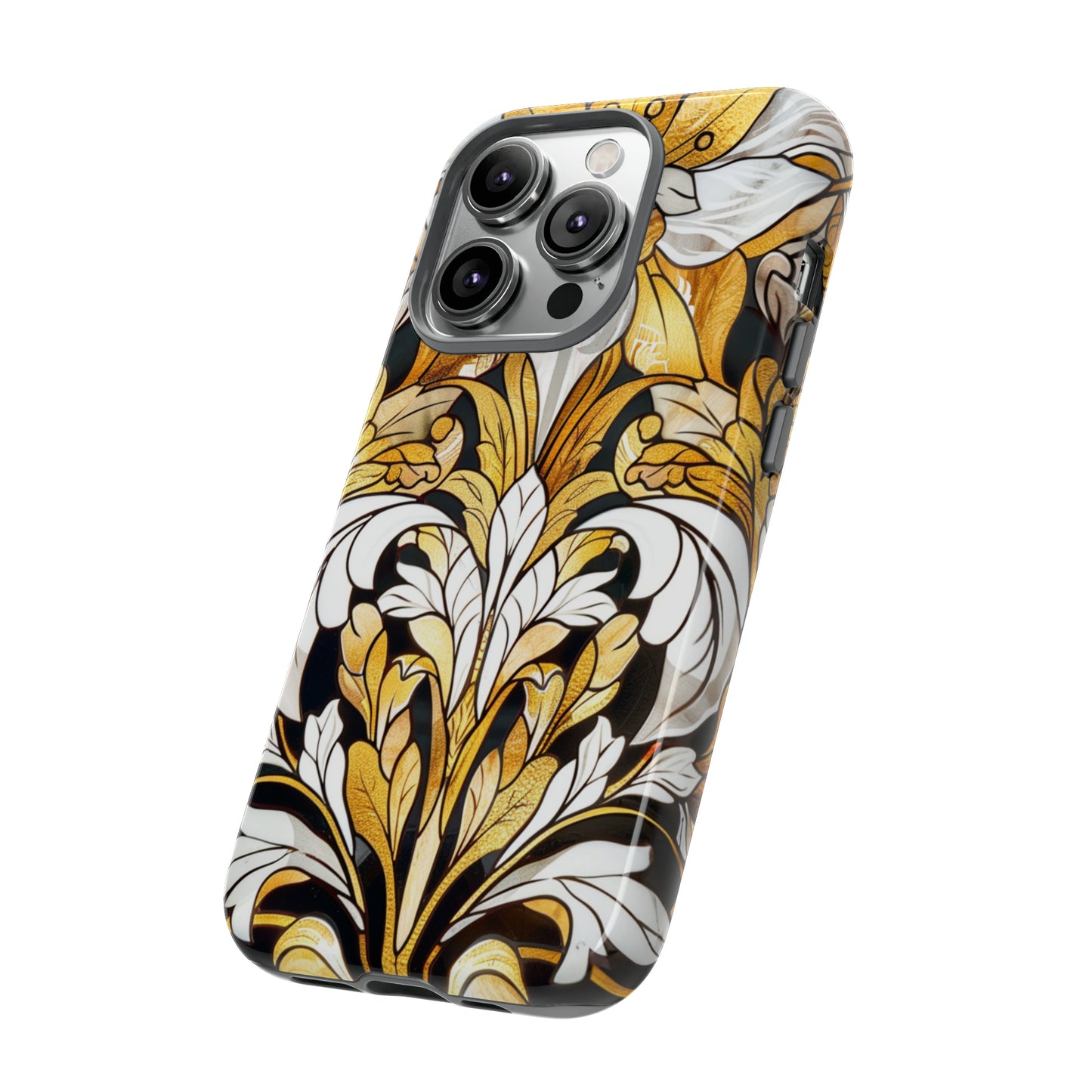 Art Deco Stained Glass floral Phone Case