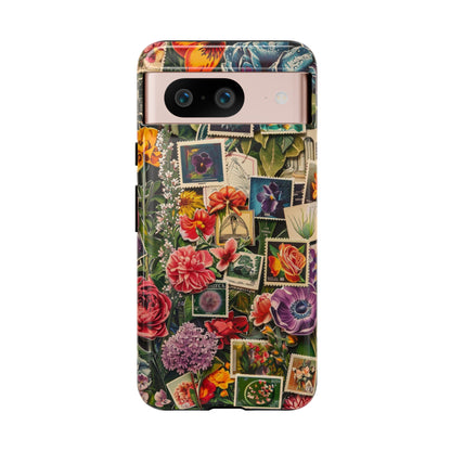 Vintage Floral Stamps Phone Case