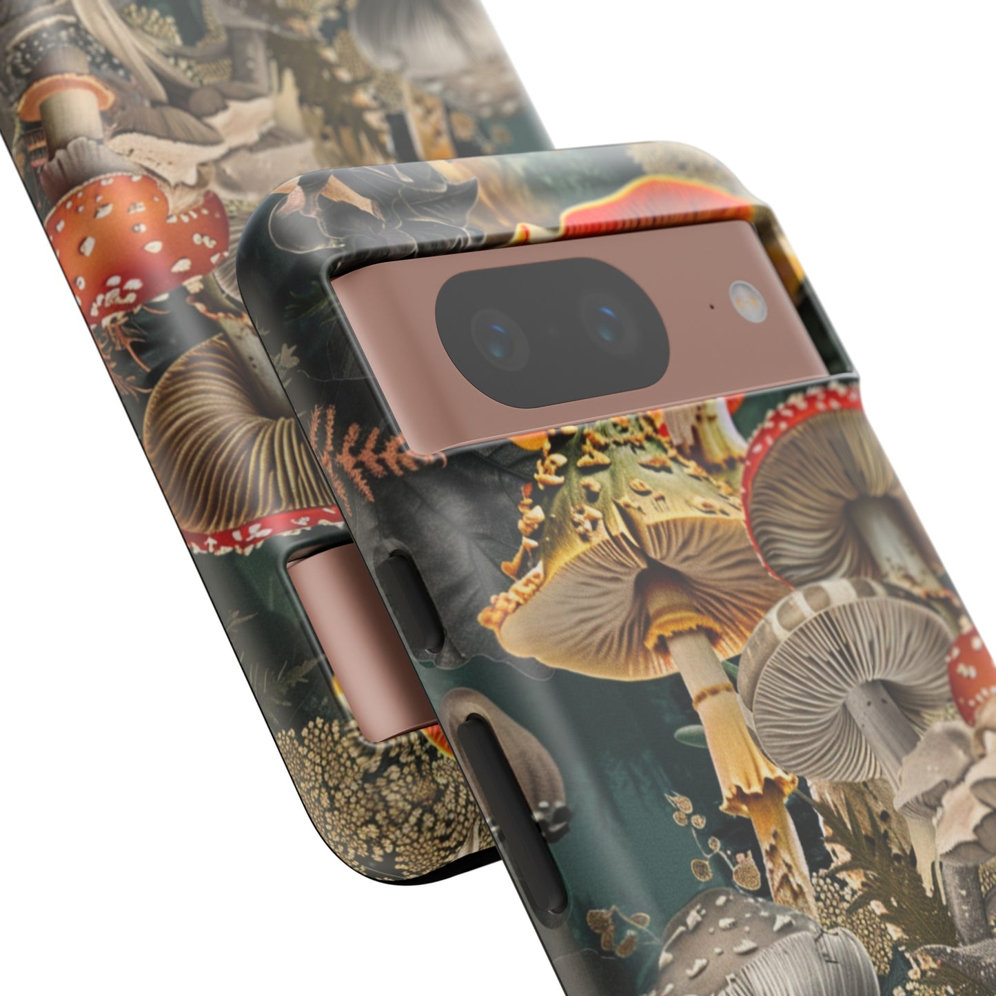 Vintage Illustration Mushroom Collage Phone Case