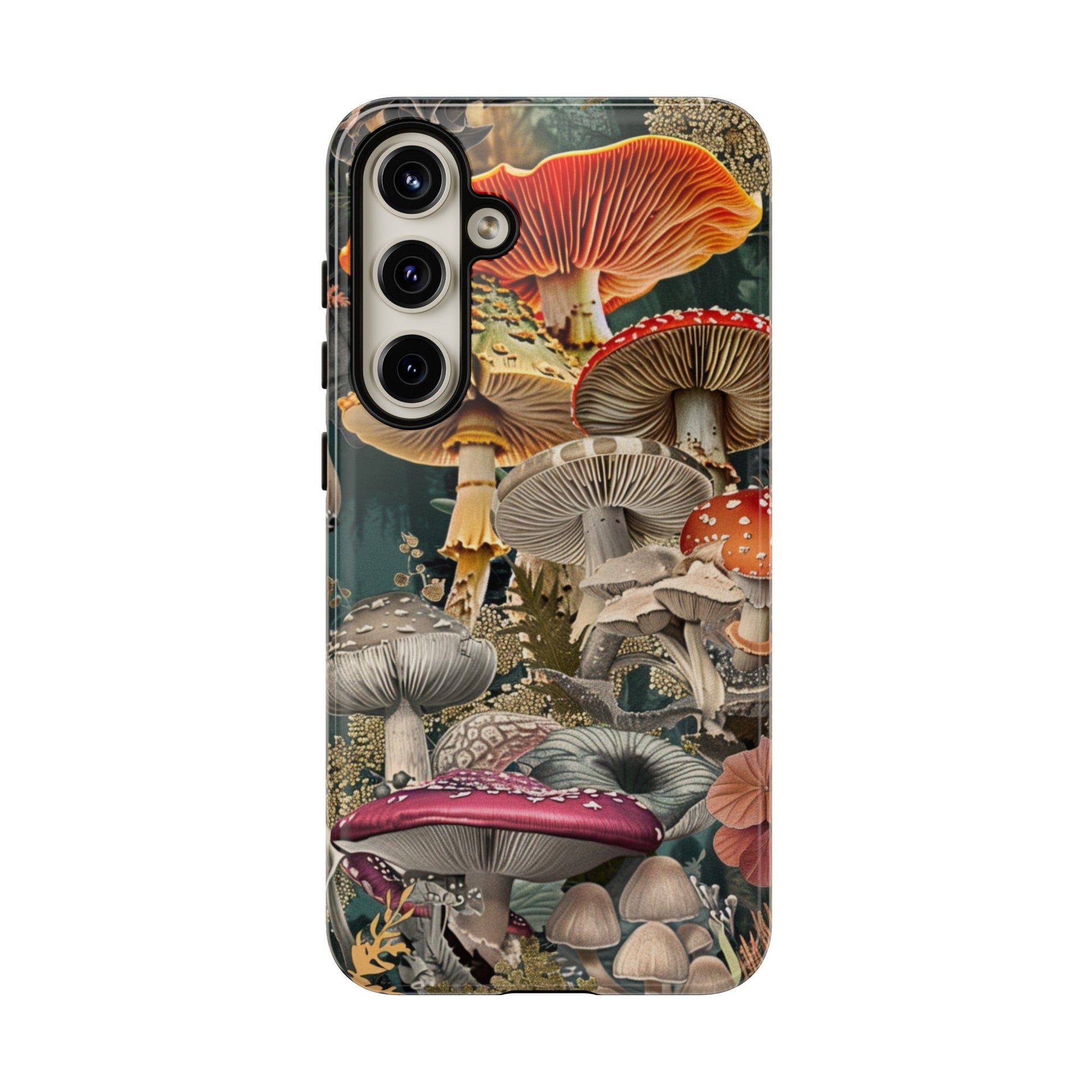 Vintage mushroom art case for iPhone 14 Pro Max