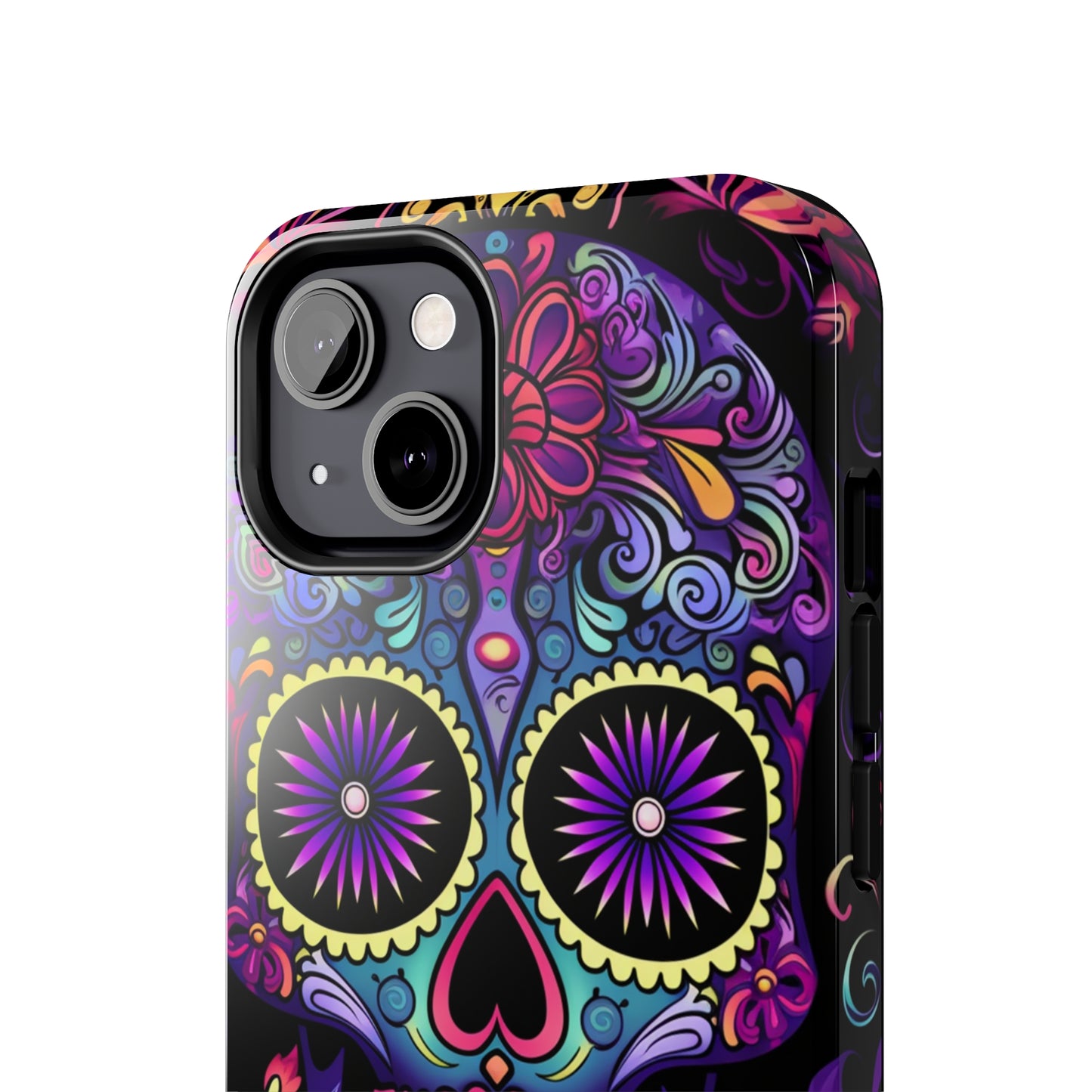 Sugar Skull iPhone Case | Dia de los Muertos Tough Case for iPhone 11, 12, 13