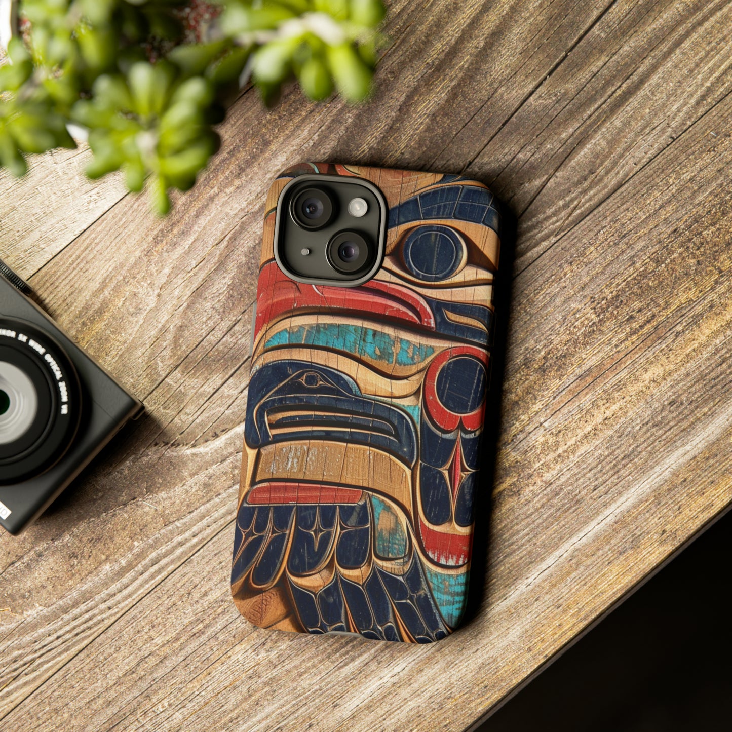 Native American Northwest Tribal Totem Phone Case