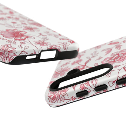 Pink Floral Wildflower Phone Case