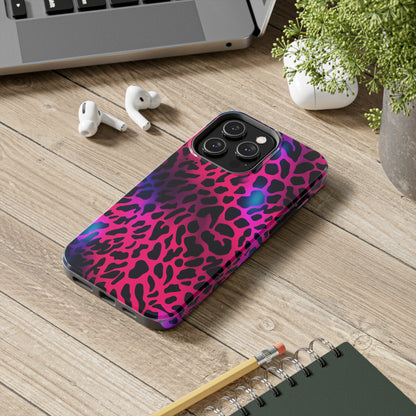 Wild Child: Trippy Leopard Spots Mystique | Dynamic iPhone Case