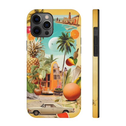 Summer Vibrations iPhone Tough Case | Embrace the Energetic Spirit of Summer with Reliable Protection