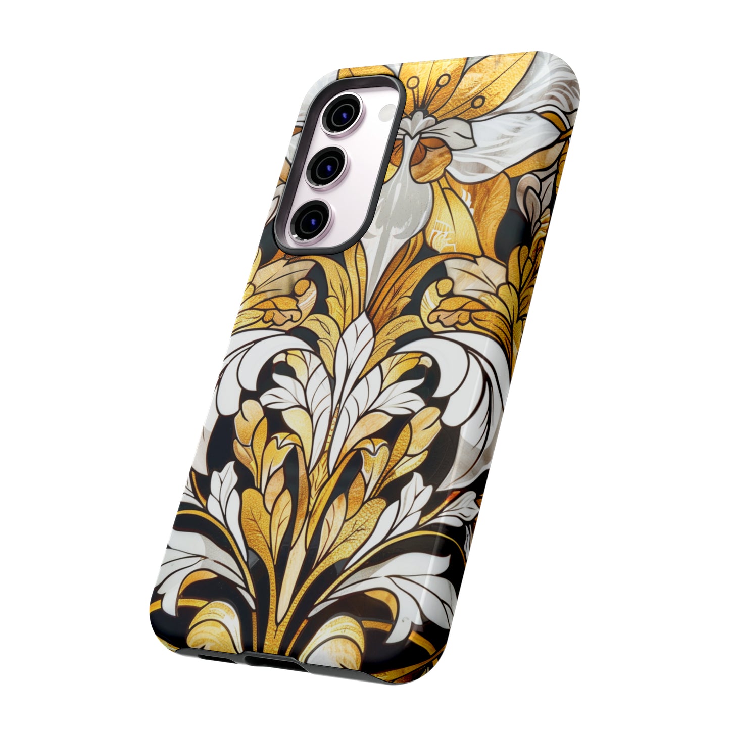 Art Deco Stained Glass floral Phone Case