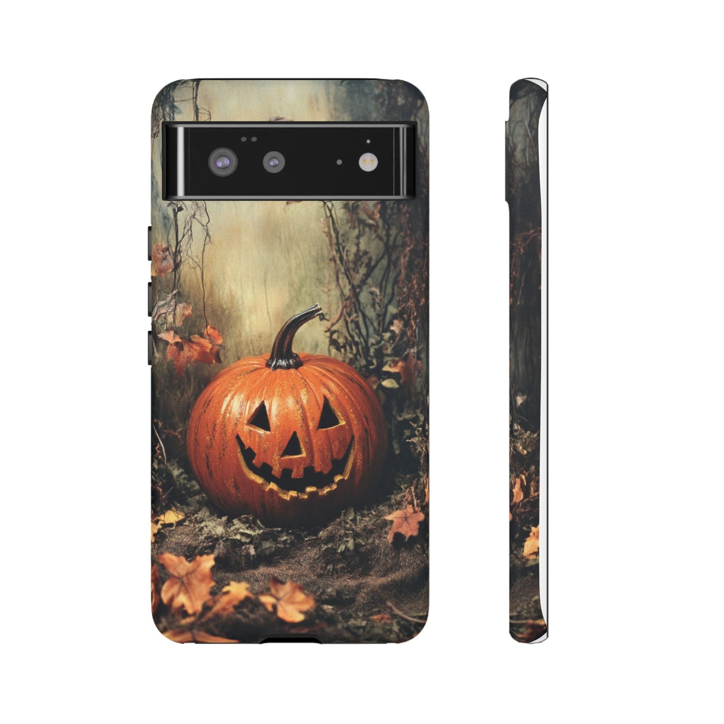 Vintage Style Halloween Jack-o'-Lantern Phone Cover