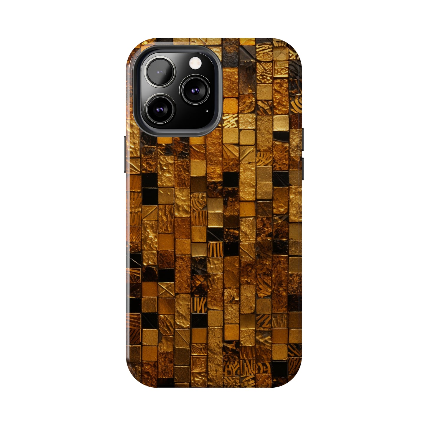 Golden Tile iPhone Case | Add Glamour and Elegance to Your Device