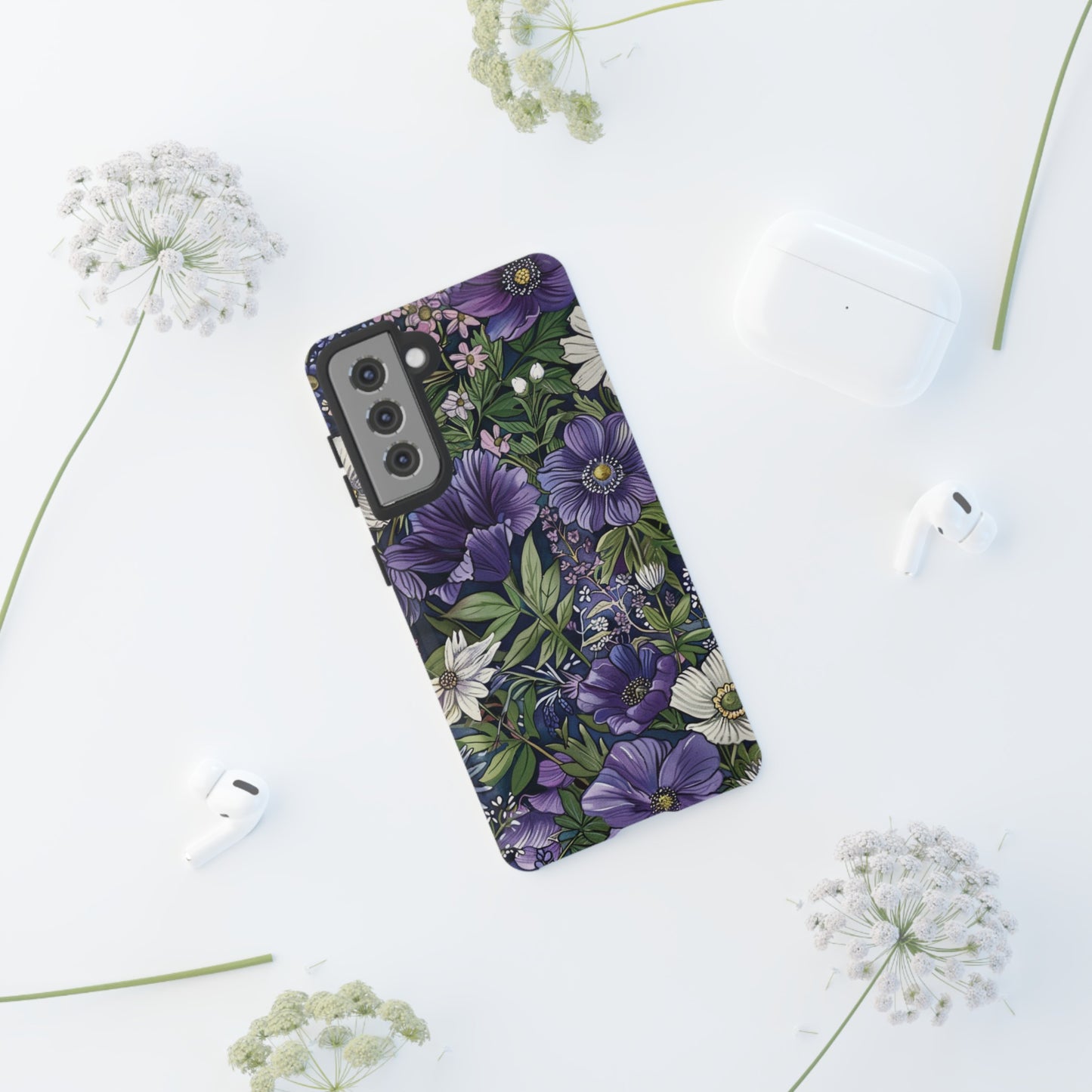 Floral Sage Purple Wildflower Phone Case