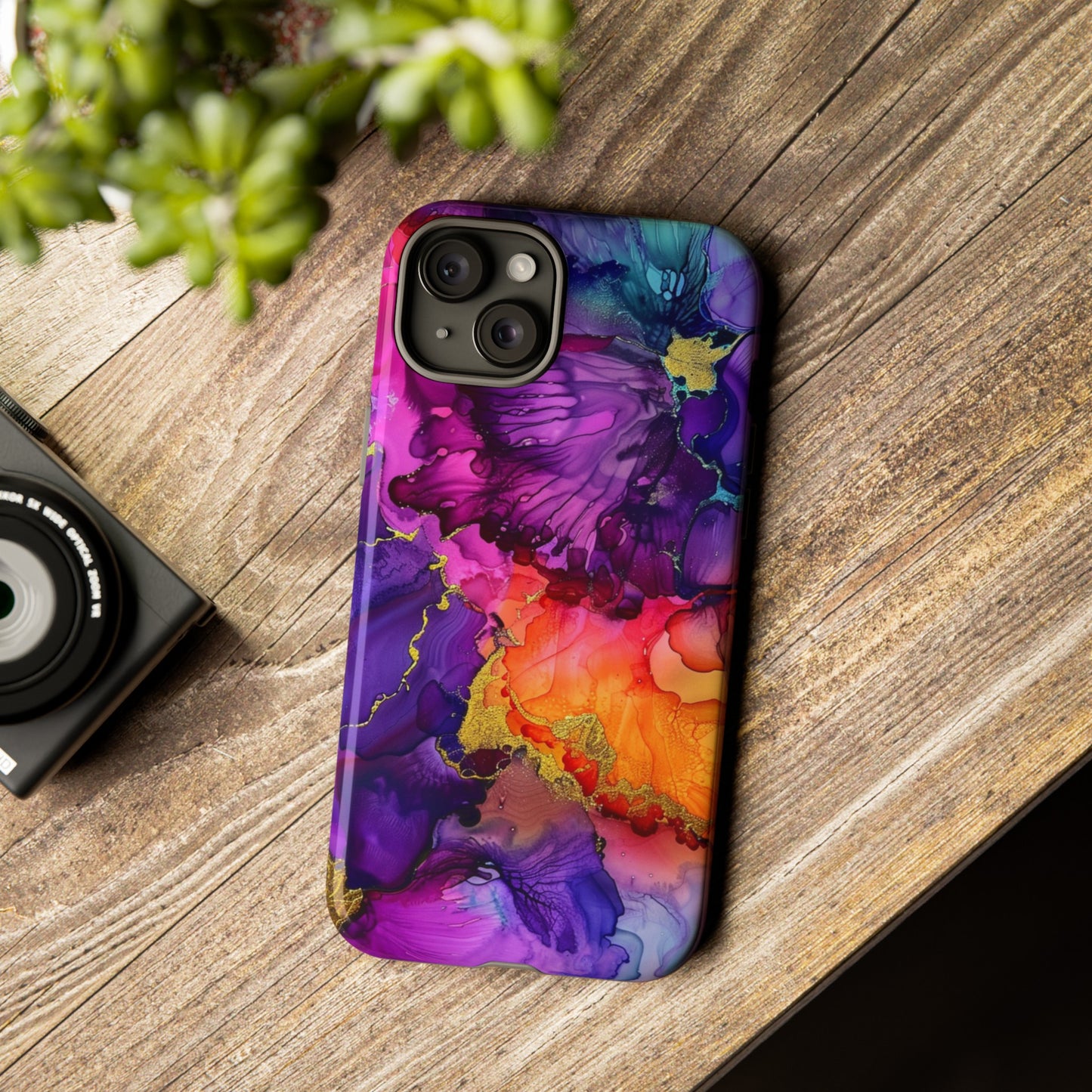 Floral Color Explosion iPhone 12 Case