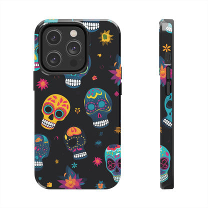 Sugar Skull iPhone Case | Day of the Dead Elegance for Apple iPhone Models