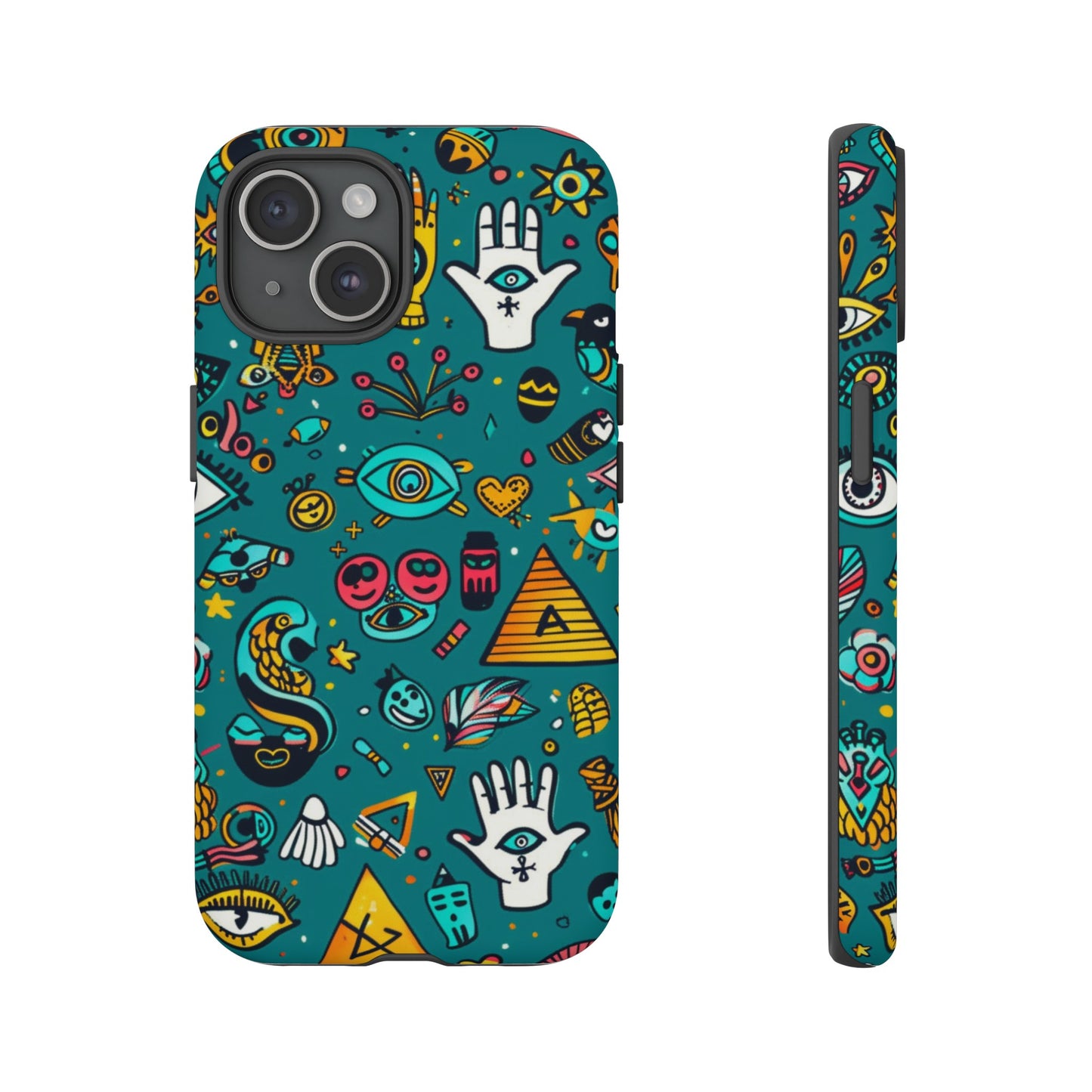 UFOs and Ancient Egypt Talisman Collage Phone Case