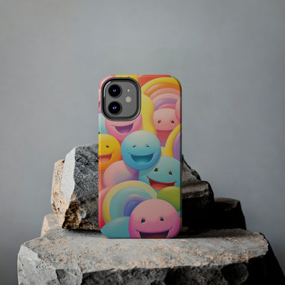 Smiley Faces case for iPhone 14 13 12 11 Pro Max case iPhone XR XS Max Case iPhone X Case iPhone 7 Plus iPhone 8 Plus case iPhone 6 case