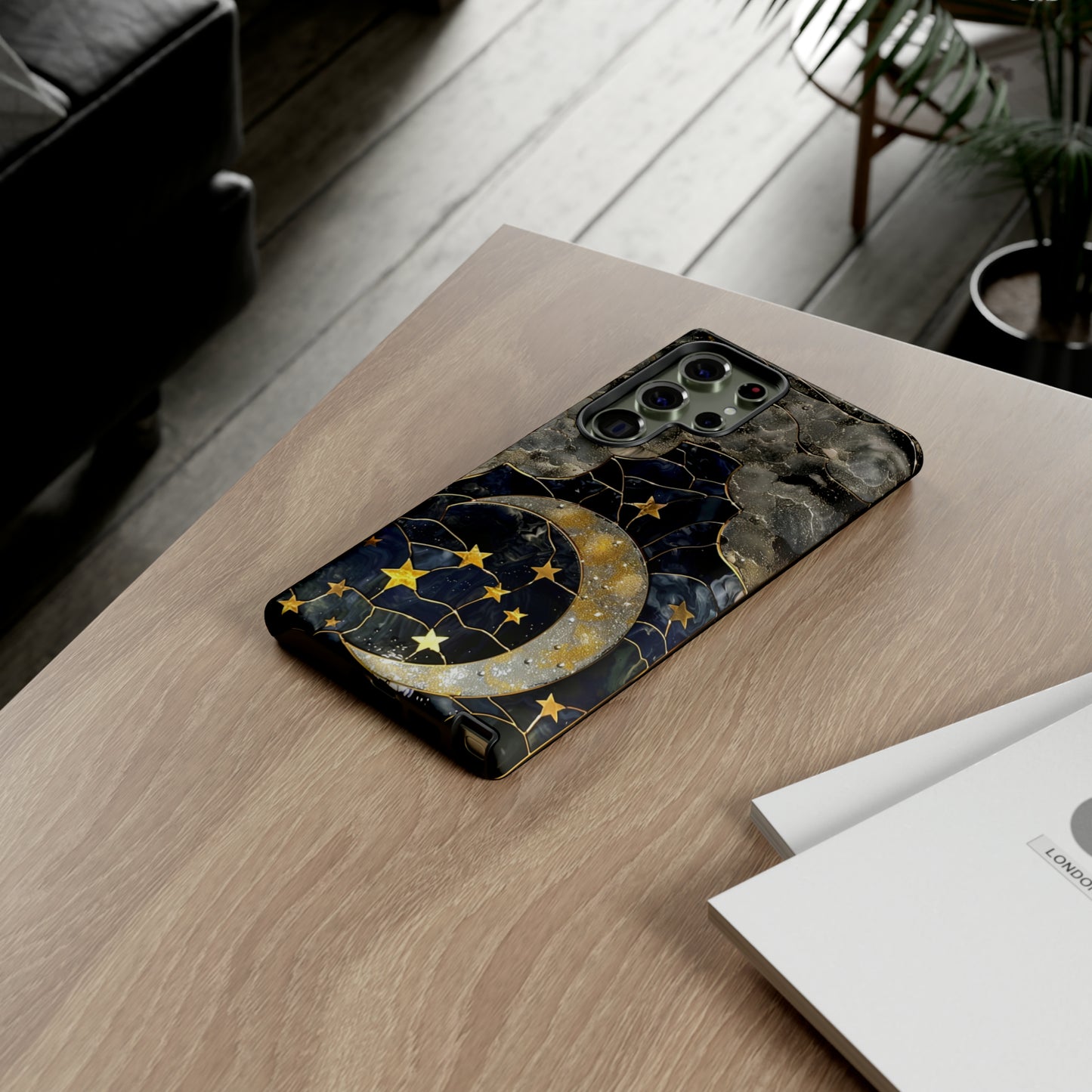 Celestial Season Stars and Moon Phone Case