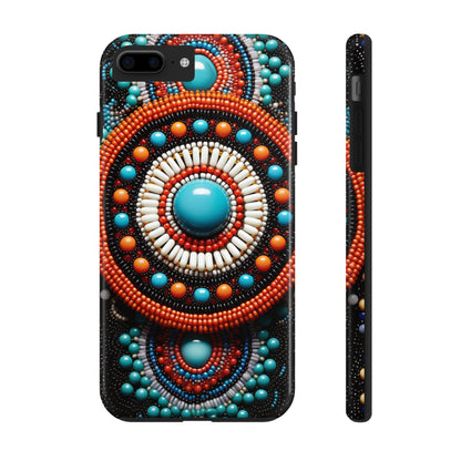 Native American Beadwork iPhone Case | Embrace Traditional Craftsmanship with Artistic Elegance